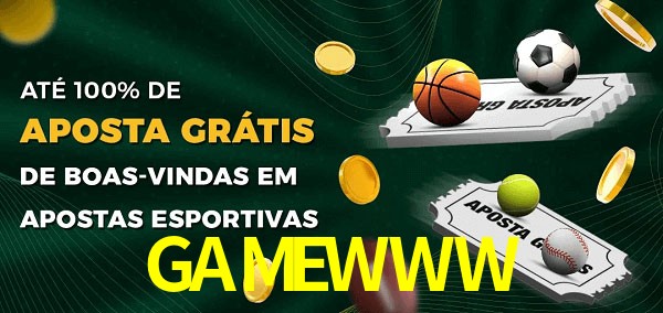 GAMEWWWbet Ate 100% de Aposta Gratis